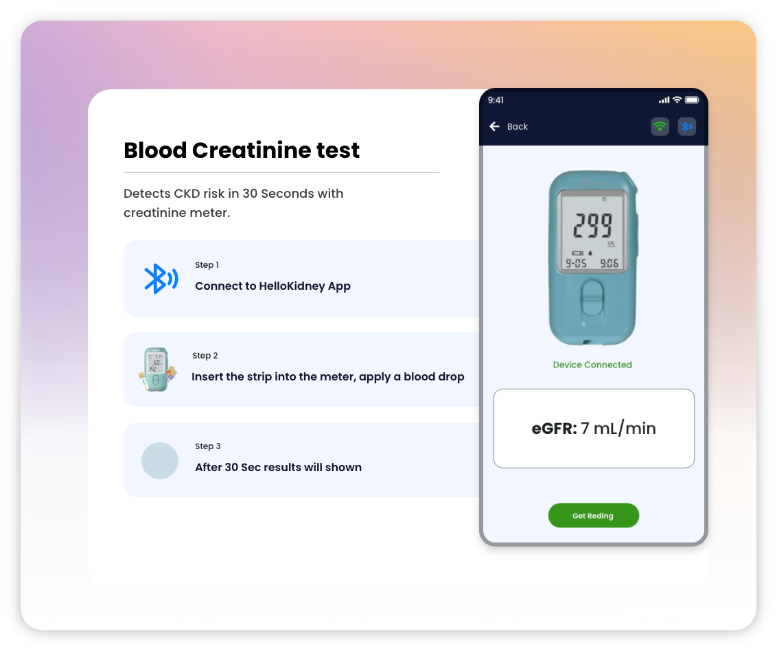 eGFR Creatinine Meter